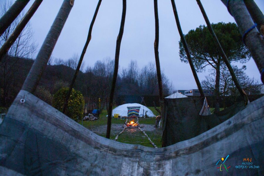 Costruzione Teepee  4 